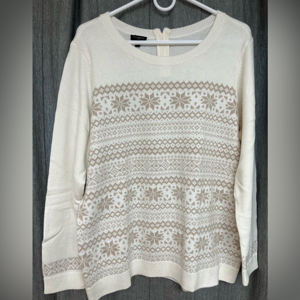 New Talbots Plus 1X Sweater